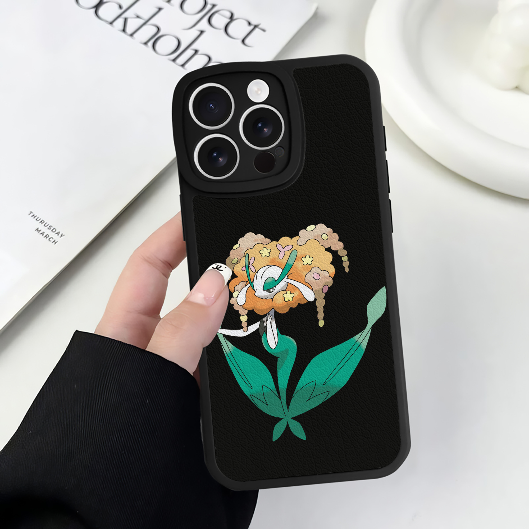 （画像用） ポケットモンスター Pokémon 【iPhone 16シリーズ対応】シリコンスマホケース（レザー調） 材質：シリコン